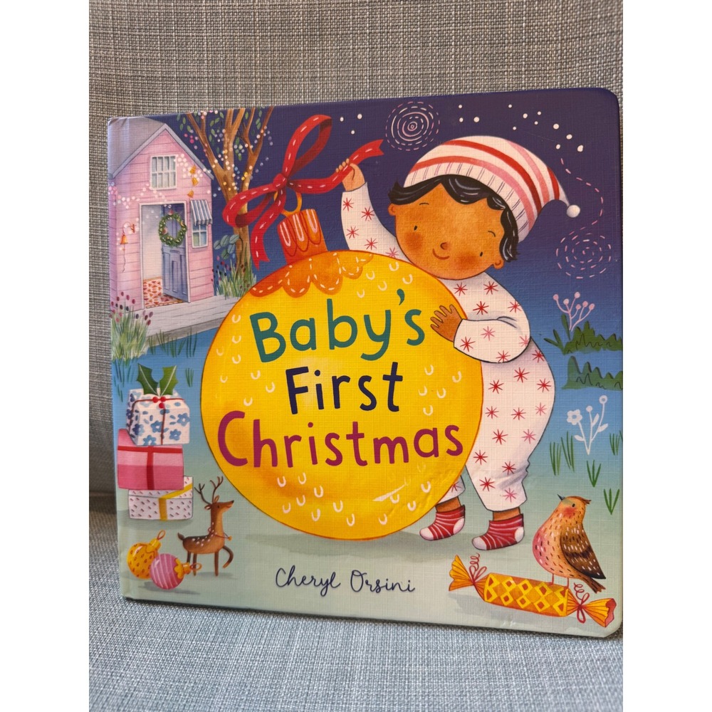Baby's First Christmas Board Book Cheryl Orsini Little Hare Books 9781761213335